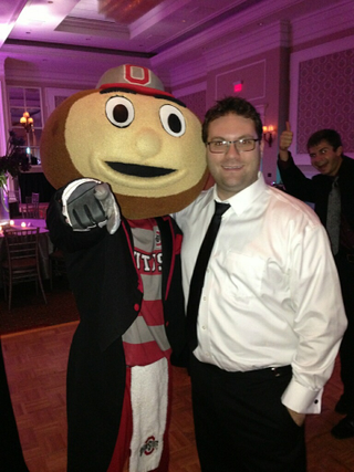 Illustration for article titled Brutus The Buckeye Showed Up At A Wedding In Columbus
